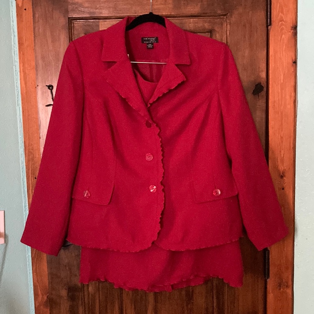 Kim Rogers size 14 w suit